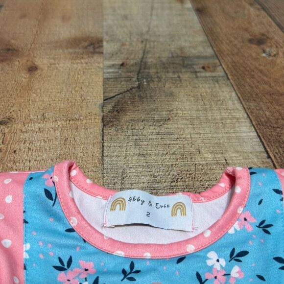 Abby & evie Pink Floral Dress boutique - Picture 13 of 13